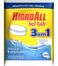 Imagem de capa de Cloro Past  200 Gr 3x1 Tripla Acao Hcl  *tricloro *7896693812333*