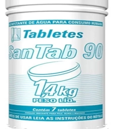 Imagem de capa de Cloro Past Potavel San Tab-90  1.4 Kg 7x200g *7896693811299*