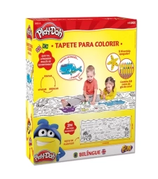 Imagem de capa de Playdoh Tapete Para Colorir  Bilingue Fun *7898945457972