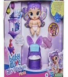 Imagem de capa de Boneca Baby Alive Plum Rainbow Hasbro *5010993876495*