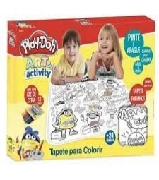 Imagem de capa de Tapete Para Colorir C/giz Play Doh *7898039606859*